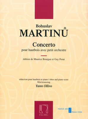 Editions Max Eschig Martinu Oboenkonzert