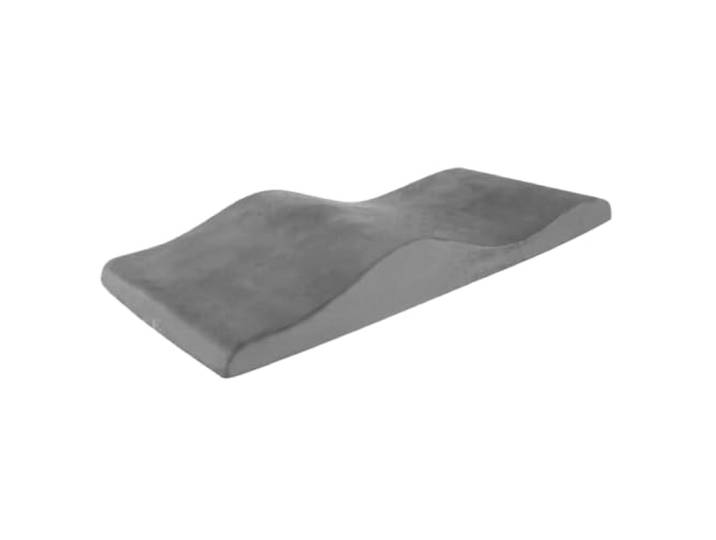 HKYBCF Massagebett Matratze Beauty Salon Extension Curved Bed Matratzenauflage Memory Foam Beauty Matratze(Gray)