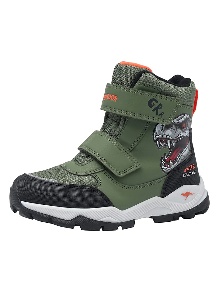 Kangaroos Winterboots "Laser" in Grün - 32