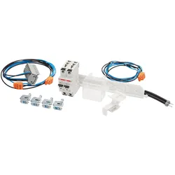 f-tronic 7111005 Spannungsversorgung SPVG2B10, 2x LS-Schalter B10A 1pol. 25kA
