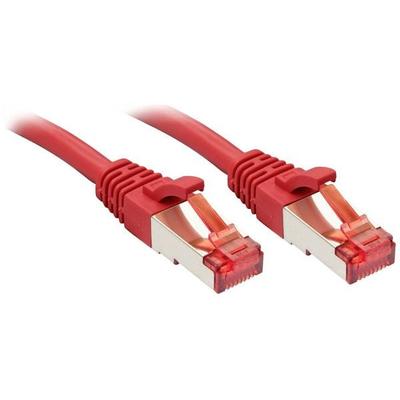 LINDY 47739 RJ45 Patchkabel CAT 6 S/FTP 15.00m Rot 1St.