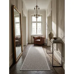 Läufer Pflegeleicht Beige 80x150 cm - ESERA   Kadima Design
