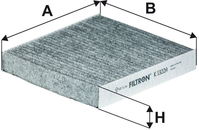 Filtron Filter, Innenraumluft K 1322a Für Fiat