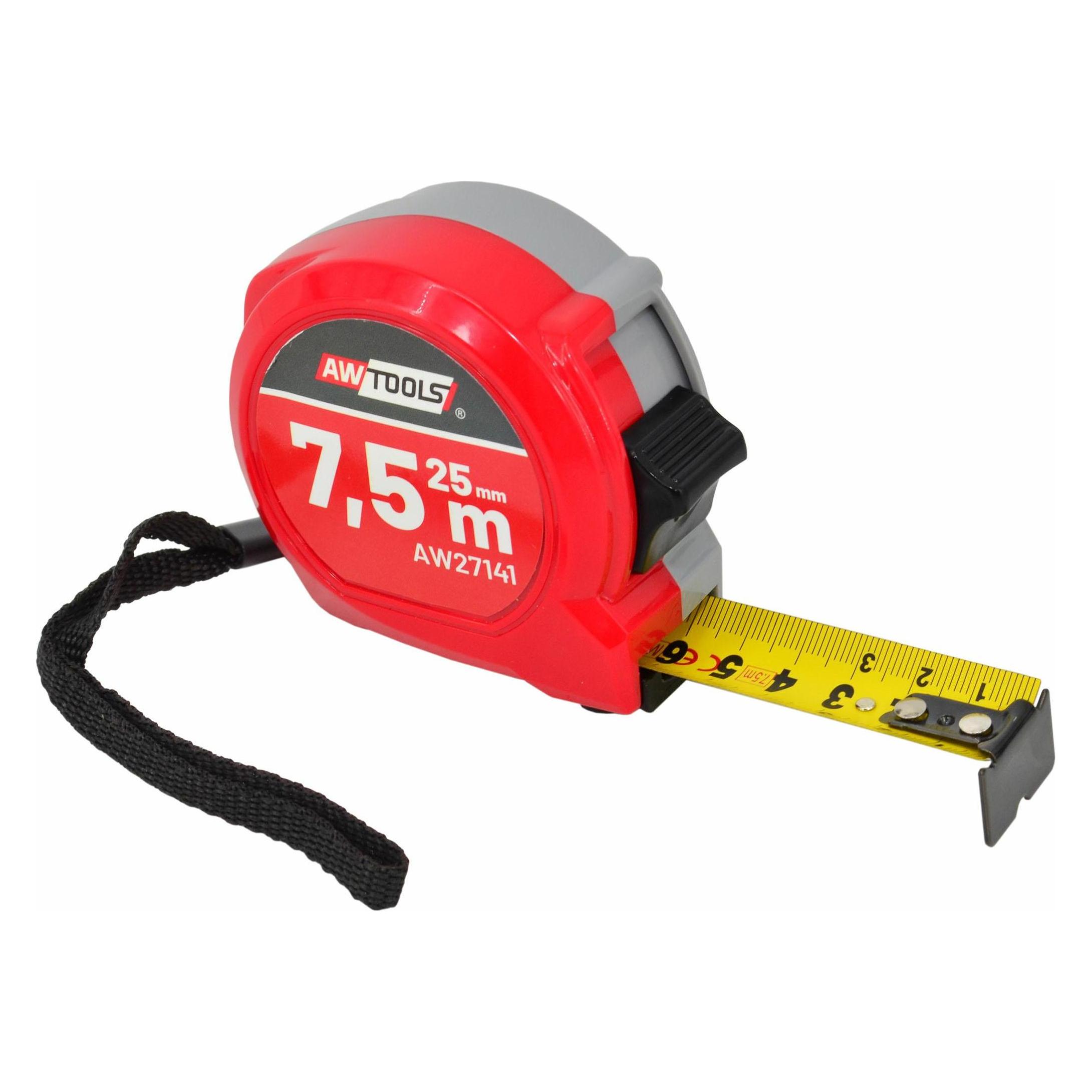 Awtools Kompaktes ABS-2-Stopp-Massband (7.50 m) (64763798)