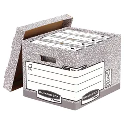 Bankers Box Archivboxen für Ordner 33,5 x 40,4 x 29,2 cm