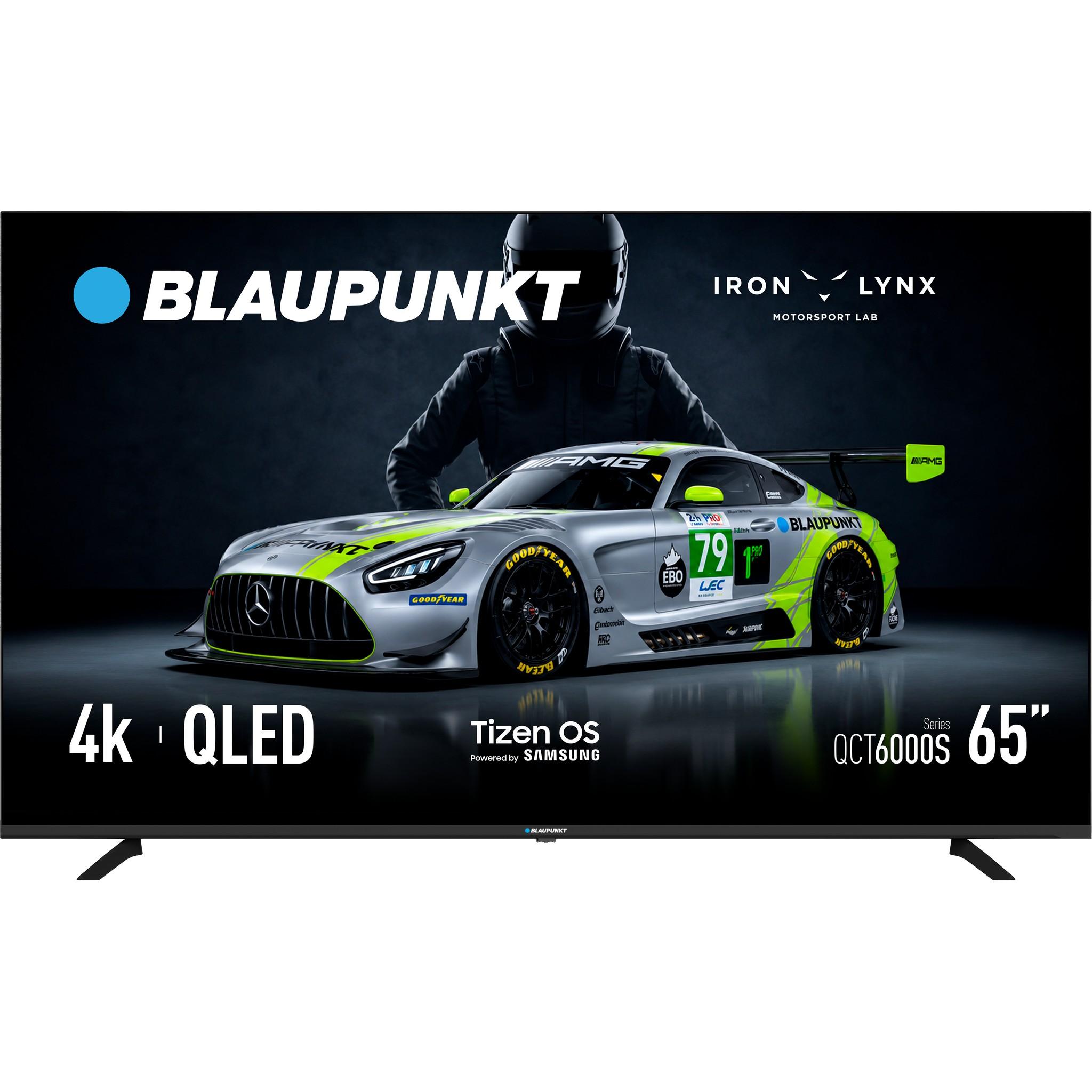 Blaupunkt 65QCT6000S 65" 4K UHD QLED Smart TV Tizen OS 8.0 HDR DVB-T2/S2