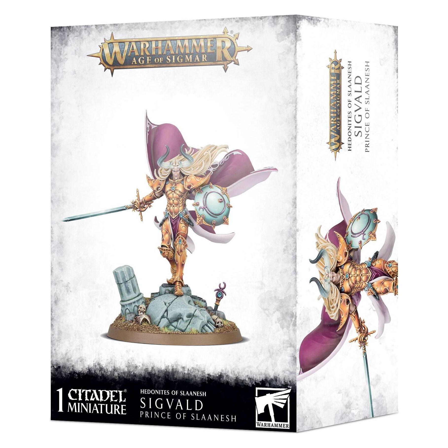 Games Workshop Sigvald, Prince of Slaanesh (Kunststoff) (83-84)