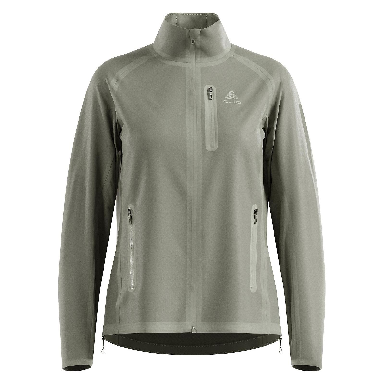 Odlo Isolierte und wasserdichte Zeroweight Dual Dry Langlaufjacke (L) (61275110876L)