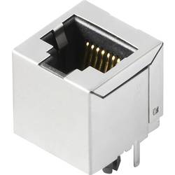 Weidmüller RJ45C5 T1V 4.0N4N TY RJ45-Steckverbinder CAT 5 2436450000 Buchse, Einbau vertikal Polzahl Sensoren 8 Silber, Schwarz 300 St.