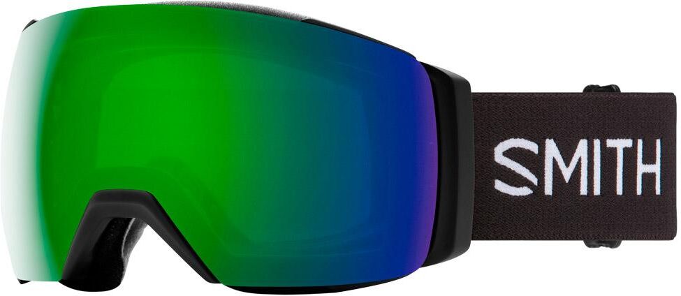 Smith  - I/O Mag XL Black Chromapop Sun Green Mirror + Chromapop Storm Rose Flash - Masque de Ski