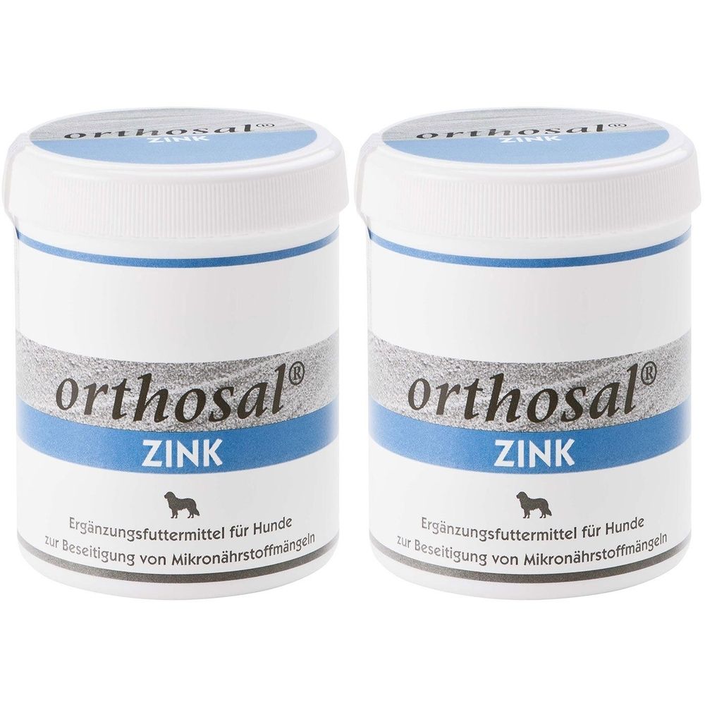 Orthosal Zink Dog Pulver 2x 2x150 g