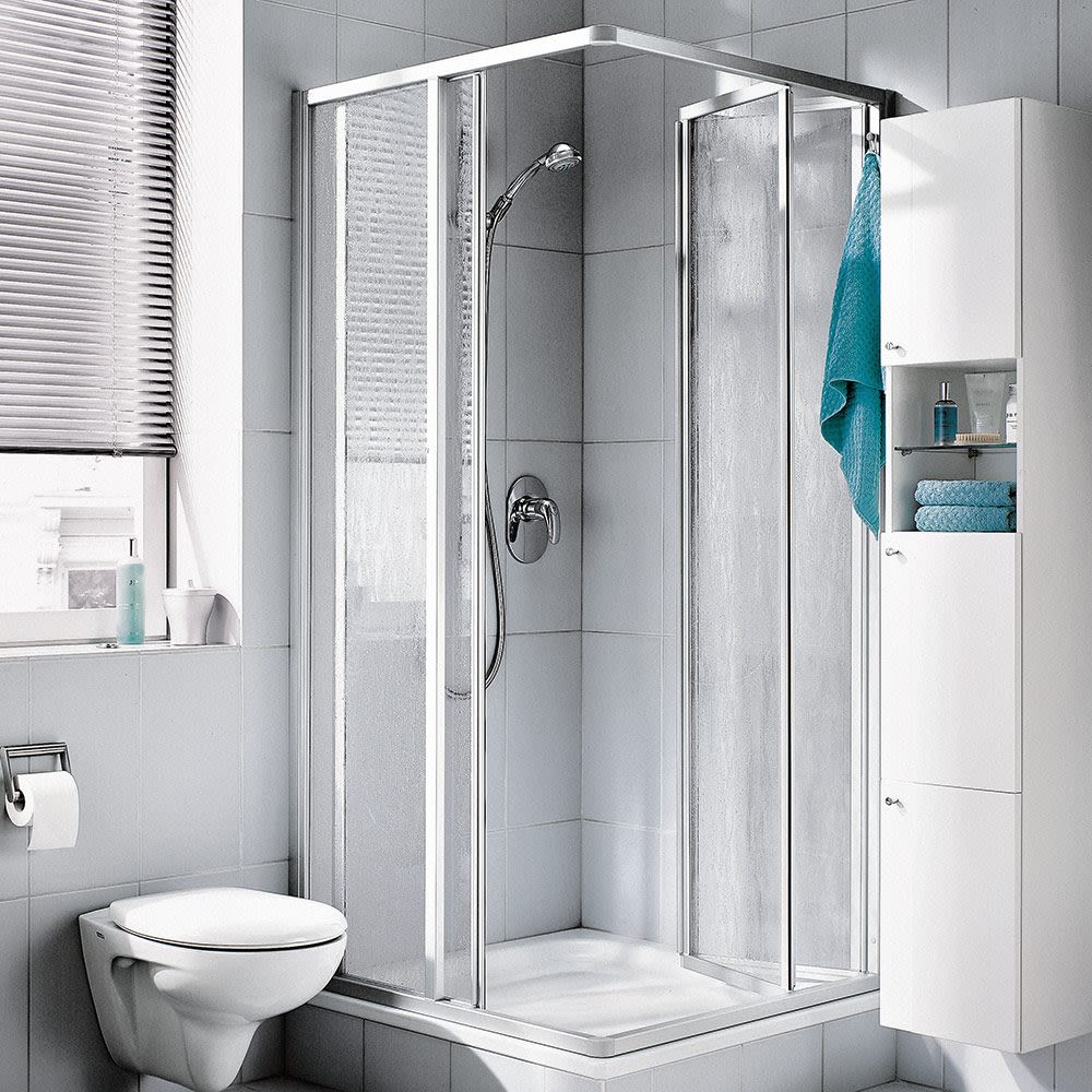 Kermi Nova 2000 corner entry 2-part 90 x 185 cm, folding door half part N2EF20901811K