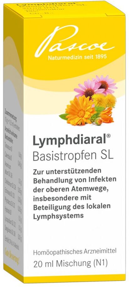 Pascoe Lymphdiaral Basistropfen Sl 20ml