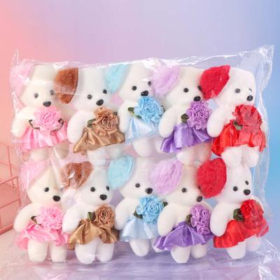 Inspire Daily Merch Plush Doll Cartoon Bear Set Foam Animal Plush Bouquet multicolor