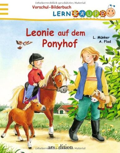 Leonie Münker - Lernraupe Vorschul-Bilderbuch: Leonie auf dem Ponyhof - Preis vom 19.10.2026 19:33:35 h