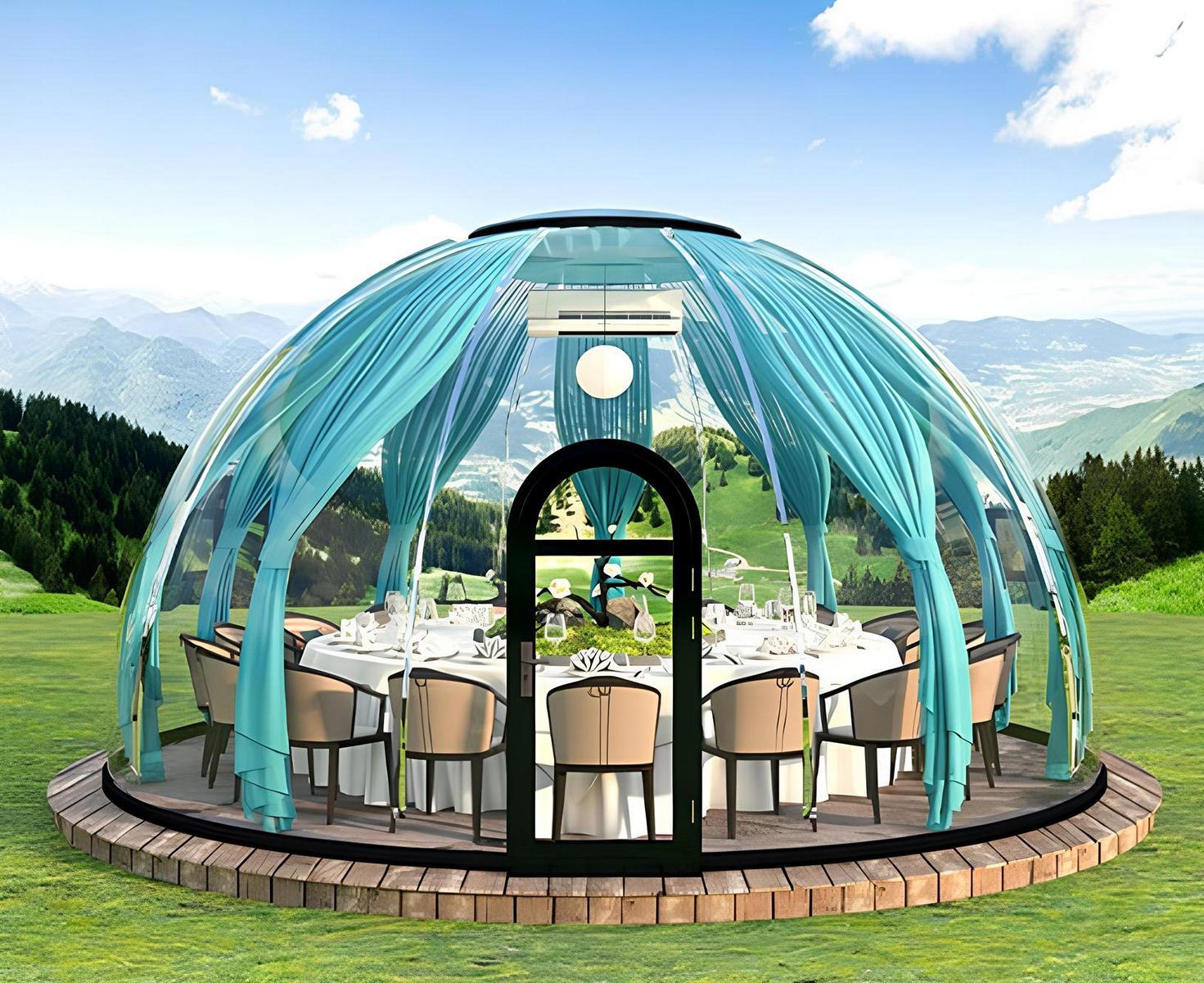 Moderne Pavillon für 22-24 Personen ideal für Outdoor-Events Gartenpavillon
