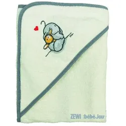 Zewi, Babybadetuch, mit Kapuze 80 x 90 cm (90 x 80 cm)