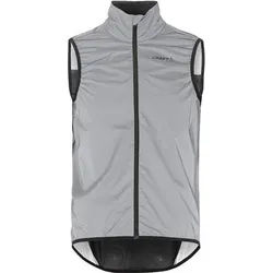 CRAFT Herren Jacke ADV ESSENCE LUMEN WIND VEST M, Größe XL in Silber Silber