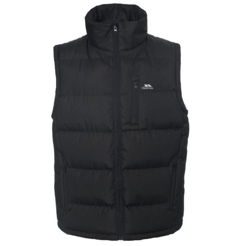 Trespass - Heren Clasp Gewatteerde Bodywarmer (Zwart)