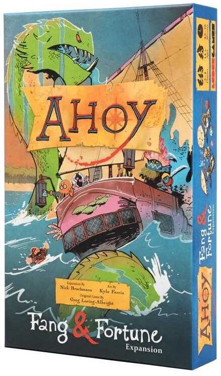 Ahoy: Fang ; Fortune Expansion for Leder Games Ahoy Board Game