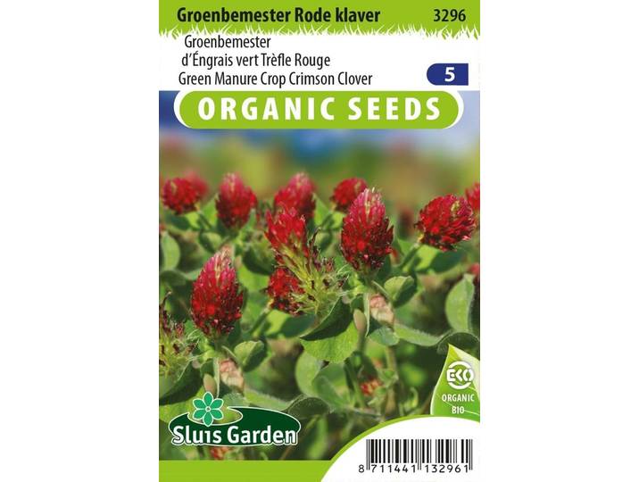 Green Manure Crop Red Clover zaden