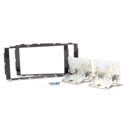 CHP Radioblende NISSAN Navara NP 300 ab 2015 2DIN piano black Installer Kit