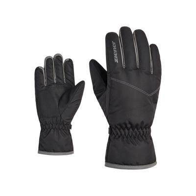 Skihandschuhe ZIENER "ZI - 1785", Mädchen, Gr. S, schwarz, Kunstfaser, Handschuhe