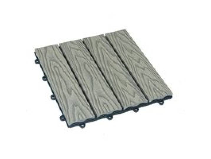 HOME DELUXE Dalles de terrasse clipsables en WPC »BAVARO PREMIUM« (2,5m², Antique)