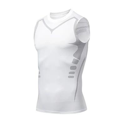 Herren Einfarbig Workout-Tanktop Lauf-Tanktop Fitness-Tanktop Ärmellos Oberteil Sommer Schnelltrocknend Kompression Feuchtigkeitsableitend Fitnesstraining Aktives Training Übung Sportbekleidung