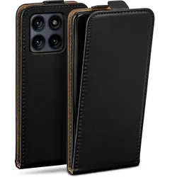 moex Flip Case Motorola Edge 70 Fusion Klapphülle Leder