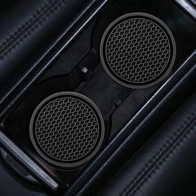 USA Free Shipping Shop Universal Anti Slip Car Cup Holder Coasters Set Silicone Cup Holder Inserts For Clean, Quiet Interiors Universal Anti Slip Car Cup Holder Coasters Set Silicone Cup Holder Inserts For Clean, Quiet Interiors