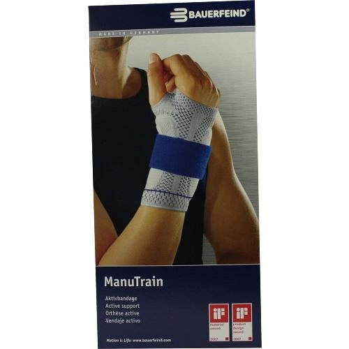 Bauerfeind AG / Orthopädie Manutrain Handgelenkbandage Größe 6 rechts schwarz 07552346