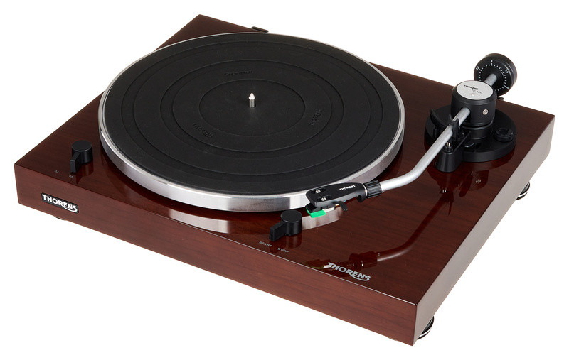 Thorens TD 204 walnut noce lucido