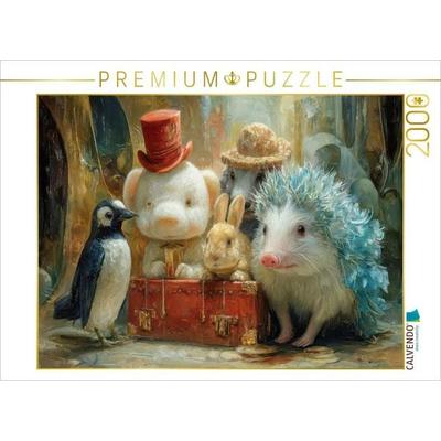 CALVENDO Puzzle Humorvolle Tiere | 2000 Teile Lege-Größe 90x67cm Foto-Puzzle für glückliche Stunden