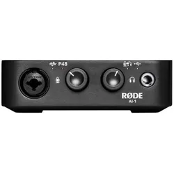 RØDE AI-1 Interface mit XLR Kabel (USB), Audio Interface, Schwarz