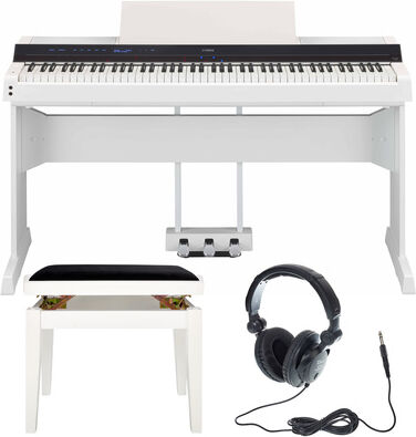 Yamaha P-S500 WH Home Bundle Weiß