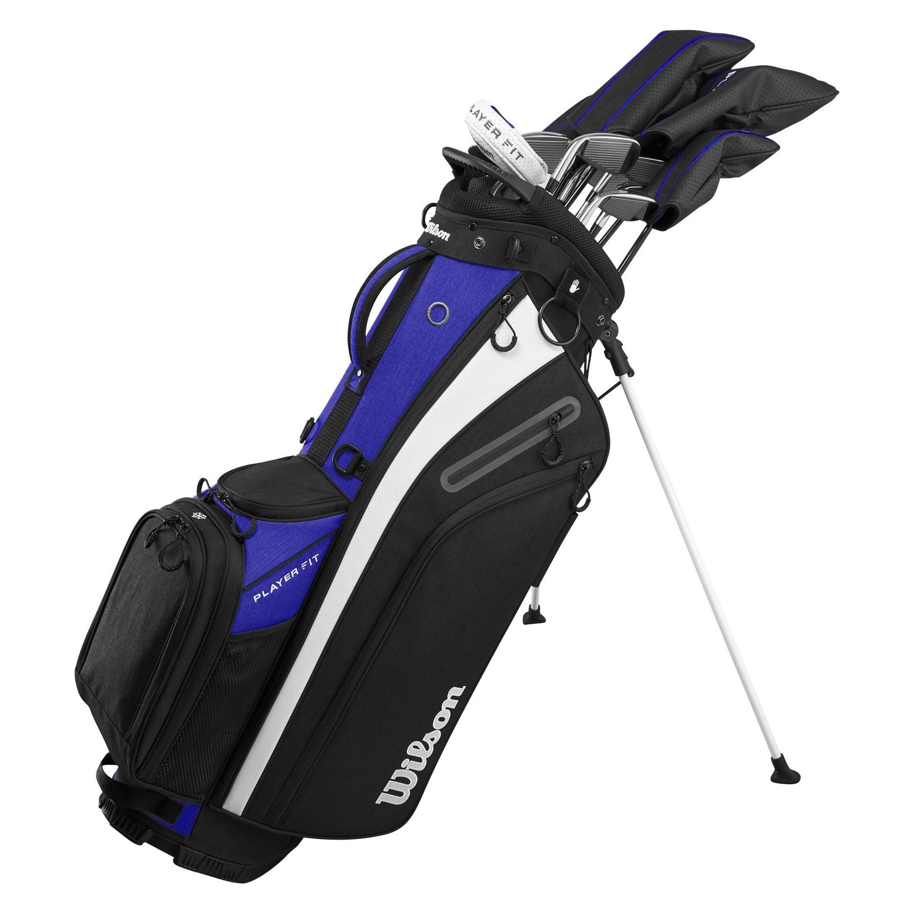 Wilson - Player Fit Stand Bag Steel/Stand Stiff - Men Right-Hand - Golf Set (WG1R0342021)