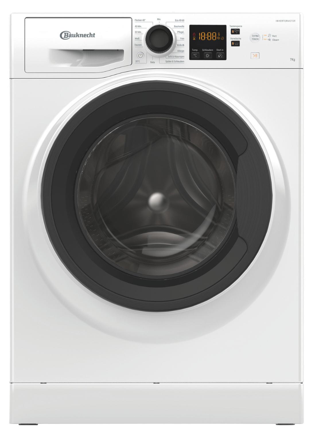Bauknecht WM 7 M100 A Waschmaschine 16 Programme AutoClean Kindersicherung