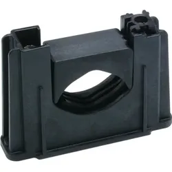 Hager Kabelabfangschelle, Metall, B86mm, schwarz, FZ360