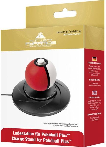 Software Pyramide Charge Stand for Poké Ball Plus-Standaard (Switch) Nieuw