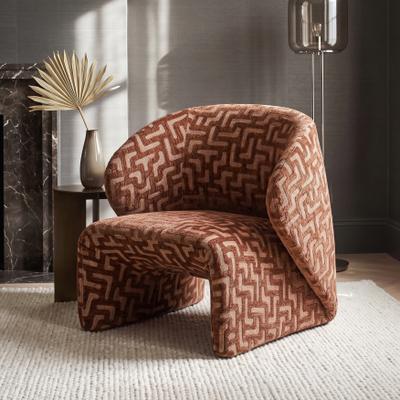 Furniture of America Premier Cade Modern 31-inch Low Profile Premium Upholstered Fully Assembled Accent Chair