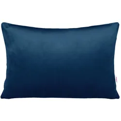 KISSENHÜLLE Samt&Sonders admiral-blau 25/35 cm