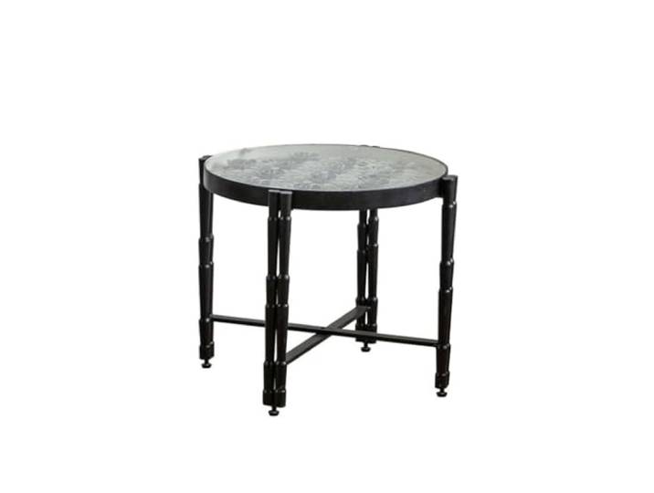 ksjdieunf Couchtisch Amerikanischer Retro-Kleiner Runder Tisch, Heim-Wohnzimmer-Teetisch, Teetisch, Balkon-Kaffeetisch, Sofa-Beistelltisch Tische for Wohnzimmer