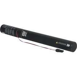 Showgear Electric Confetti Cannon 50 cm, weiß/silber, feuerhemmend