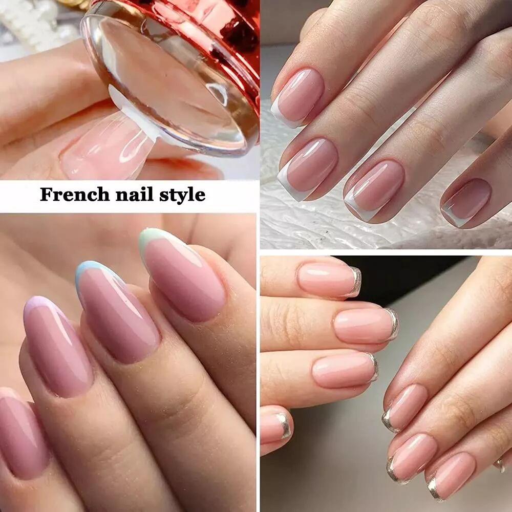 INF Tampon à ongles en silicone Blanc