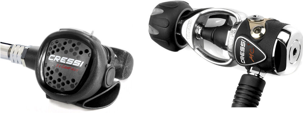 Cressi Sub xs compact mc9 int Negro (UNICA)