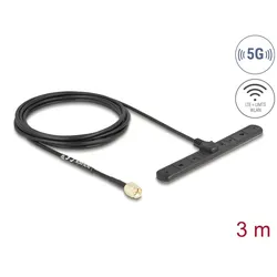 DELOCK 5G LTE Antenne SMA Stecker 3 dBi omnidirektional star