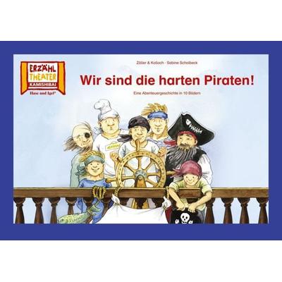 Wir sind die harten Piraten! / Kamishibai Bildkarten, Nonbook von Sabine Scholbeck,Zöller & Kolloch, Hase und Igel Verlag