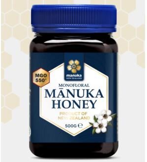 Manuka new zeland miel de manuka raw mgo 550+ monofloral 500gr.