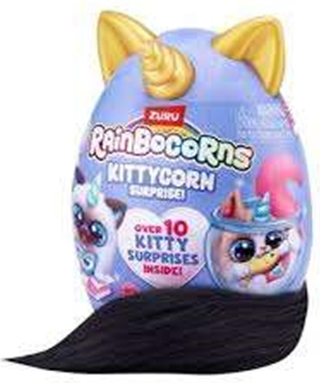 Zuru Rainbocorns Kittycorn verrassingsfiguurtje met zwarte staart